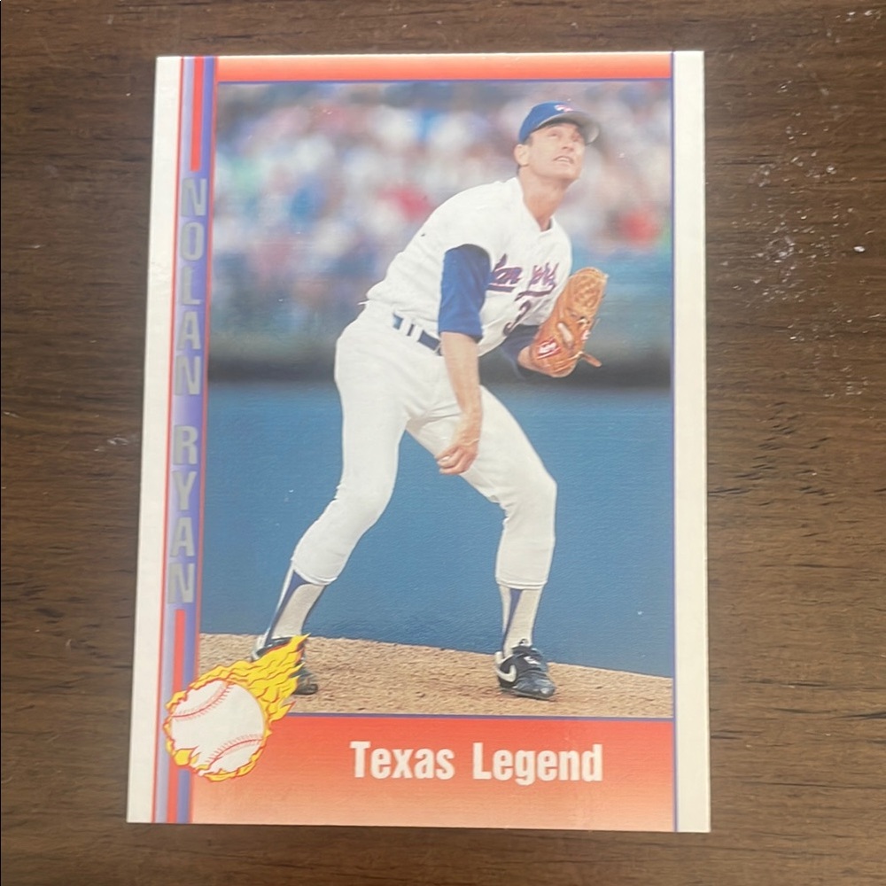 Nolan Ryan Baseball Card
